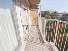 【東京都/足立区大谷田】ボナハイツ中川 3号棟 バルコニー