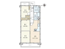 【東京都/江東区東砂】ツインシティ東砂アネックス 間取り図