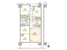 【兵庫県/伊丹市昆陽東】プラウドシティ伊丹 間取り図