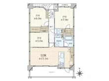 【兵庫県/尼崎市南塚口町】ワコーレアベニュー塚口 間取り図