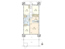 【兵庫県/尼崎市上坂部】プラウドシティ塚口マークスカイ 間取り図