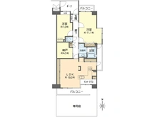 【大阪府/堺市北区長曽根町】シャリエ金岡公園 間取り図