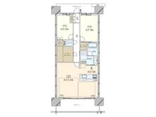【兵庫県/尼崎市上坂部】プラウドシティ塚口マークスカイ 間取り図