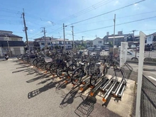 【兵庫県/尼崎市稲葉荘】ルネ武庫川 駐輪場