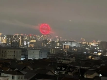 【兵庫県/伊丹市昆陽東】プラウドシティ伊丹 眺望：淀川花火大会がお部屋から見れます
※天候状況によります