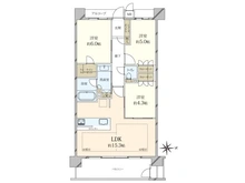 【兵庫県/尼崎市武庫之荘本町】レ・ジェイド武庫之荘本町 間取り図