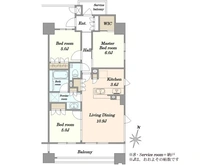 【千葉県/千葉市中央区長洲】プレミスト本千葉ステーションフロント 間取り図