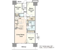 【千葉県/習志野市東習志野】ユトリシア五番街 間取り図