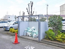 【千葉県/千葉市稲毛区小中台町】第5稲毛ハイツ 共用部：ゴミ置き場