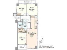 【千葉県/千葉市中央区東千葉】 ライオンズガーデン千葉東 間取り図