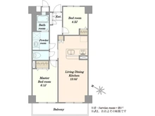 【千葉県/習志野市津田沼】津田沼十番街ビル 間取り図