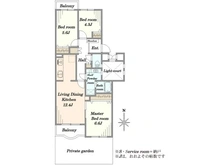 【千葉県/佐倉市上志津】志津グリーンハイツ 2号棟 間取り図