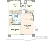 【千葉県/習志野市津田沼】菊田ハイツ 間取り図