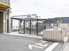 【千葉県/千葉市美浜区稲毛海岸】稲毛東映マンション B棟 共用部：ゴミ置き場