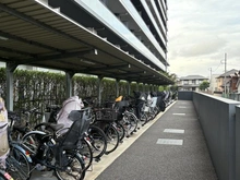 【千葉県/習志野市大久保】シティテラス習志野大久保ステーションコート 駐輪場