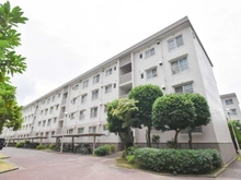 【千葉県/千葉市美浜区磯辺】検見川ハイツ2号棟 外観