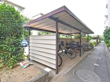 【千葉県/習志野市泉町】津田沼ローヤルコーポ B棟 駐輪場