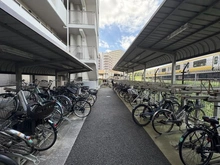【千葉県/船橋市前原西】プラウド津田沼 ガーデンフロントハウス 駐輪場