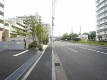 【千葉県/千葉市美浜区真砂】プラウド検見川浜ディアージュ 前面道路