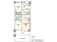 【千葉県/習志野市大久保】イトーピア津田沼東リーフガーデン 間取り図