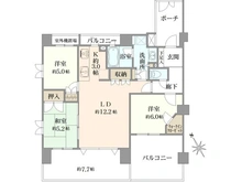 【千葉県/船橋市前原東】ヴェレーナ津田沼 間取り図