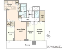 【千葉県/千葉市美浜区打瀬】THE幕張BAYFRONT TOWER&RESIDENCE 間取り図
