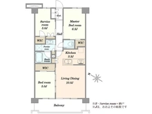 【千葉県/千葉市花見川区幕張本郷】レーベン幕張本郷THE RESIDENCE 間取り図