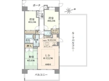 【千葉県/船橋市夏見】エクアス船橋夏見 間取り図