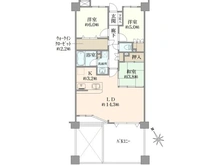 【千葉県/船橋市前原東】ヴェレーナ津田沼 間取り図