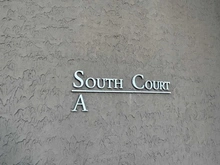 【千葉県/千葉市美浜区打瀬】幕張サウスコート A棟 マンション表札