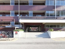 【千葉県/千葉市美浜区真砂】検見川ハイム 2号棟 エントランス