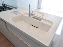 【千葉県/千葉市稲毛区柏台】稲毛ファミールハイツ 1号棟 キッチン：シンク