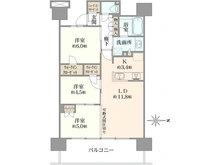 【埼玉県/所沢市寿町】プラウド所沢寿町 間取り図