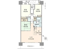 【東京都/清瀬市竹丘】コスモ・ザ・パークス清瀬の森 間取り図