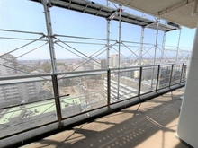 【埼玉県/所沢市緑町】デュオヒルズ新所沢駅前 バルコニー：大規模修繕中