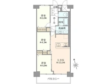 【埼玉県/朝霞市栄町】シャルム第2朝霞 間取り図
