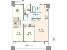 【埼玉県/朝霞市泉水】ライオンズヒルズ朝霞台 間取り図