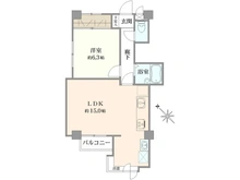 【埼玉県/所沢市大字上安松】セザール第三所沢 間取り図