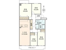 【埼玉県/所沢市東所沢和田】サンコーポ東所沢第2 間取り図