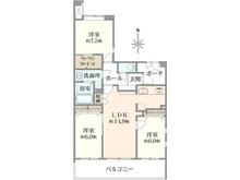 【埼玉県/坂戸市山田町】グランシャトレ坂戸シエルコート 間取り図