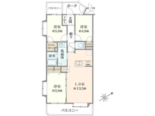 【埼玉県/志木市幸町】コスモ志木ホワイトコート 間取り図