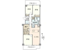 【埼玉県/和光市本町】シーアイハイツ和光 F棟 間取り図