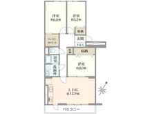 【埼玉県/志木市館】志木ニュータウン東の森壱番街 九号棟 間取り図