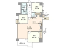 【埼玉県/所沢市けやき台】グランヴィルけやき台I番館 間取り図