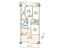 【埼玉県/新座市栗原】コスモステージひばりヶ丘アミュージア 間取り図