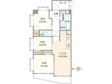 【埼玉県/坂戸市関間】ライオンズガーデン若葉 間取り図