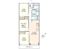 【埼玉県/富士見市西みずほ台】みずほ台マンションA棟 間取り図