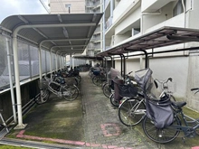 【埼玉県/入間市豊岡】プルミエール入間シティ 駐輪場