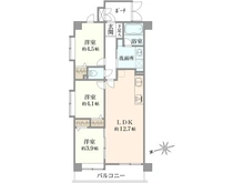 【東京都/西東京市柳沢】朝日パリオ西武柳沢 間取り図