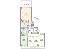 【埼玉県/所沢市小手指町】ヴィルセゾン小手指 A棟 間取り図